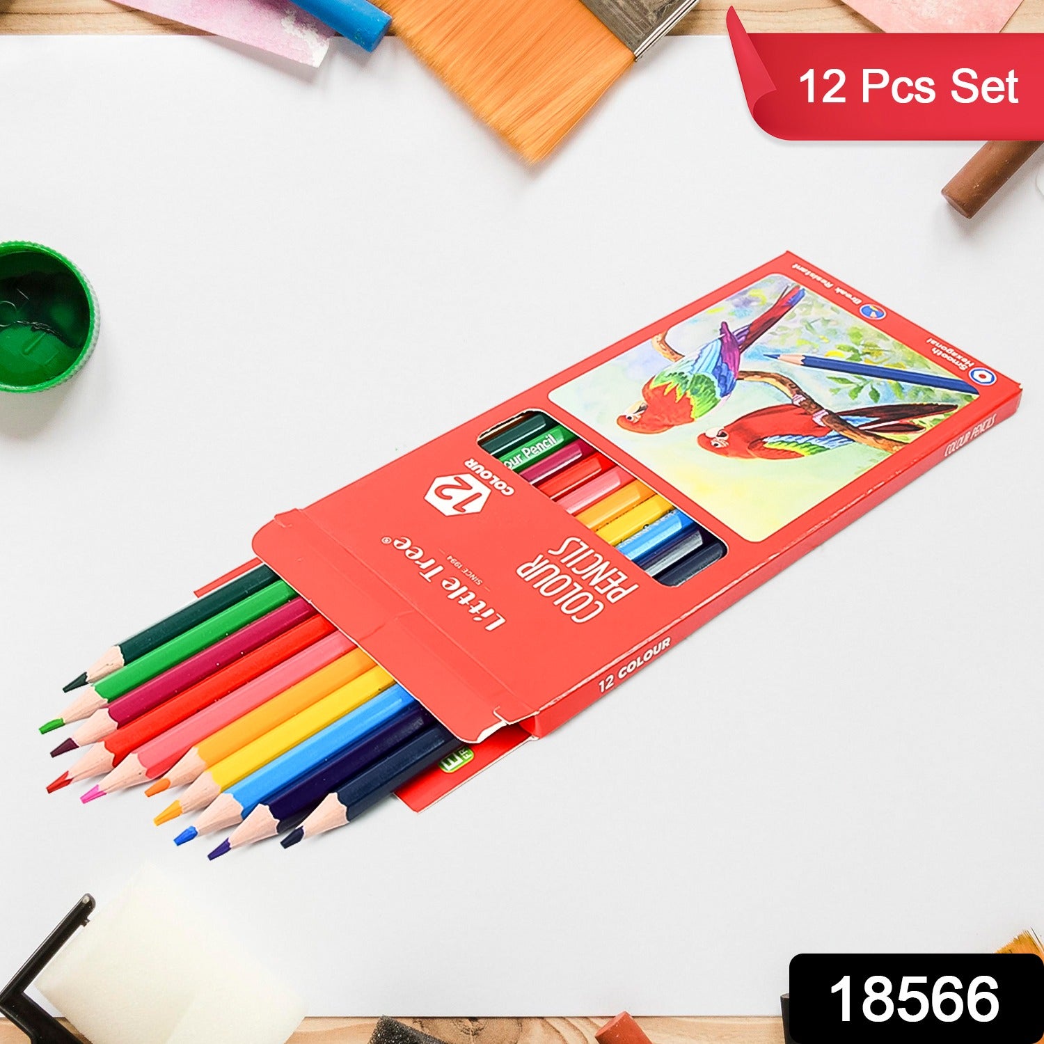Art Drawing Wooden Pencils Color (12 Pcs Set) Art Drawing Wooden Pencils Color (12 Pcs Set)